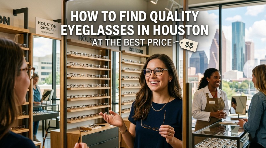 How to Find Quality Eyeglasses in Houston at the Best Price