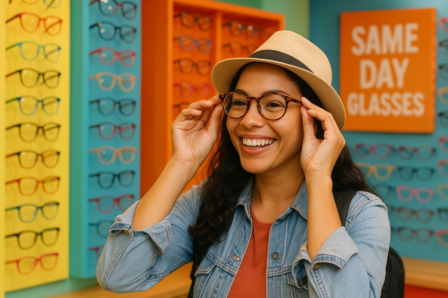 Why Travelers and Tourists Love Same-Day Eyeglasses Services
