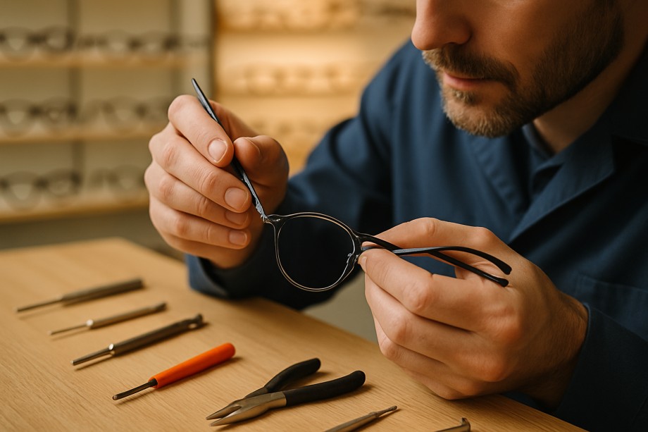 Why Professional Eyeglasses Repair is Better Than DIY