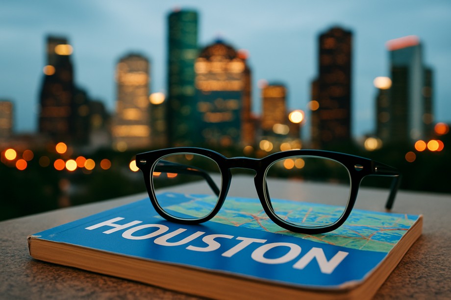 Traveling Through Houston? Get Your Glasses Ready the Same Day